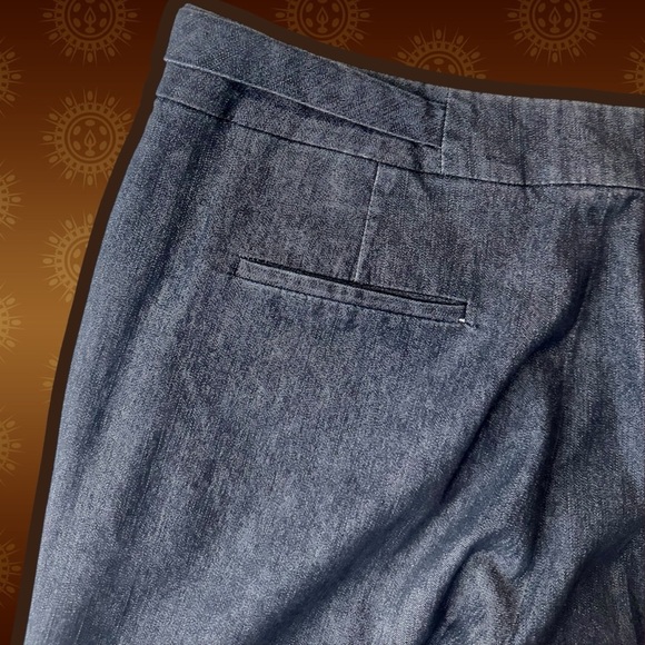 Sandro Sportswear Vintage Gray Wash Side Buckled Jeans with Center Pleats Sz 12 - Picture 11 of 13